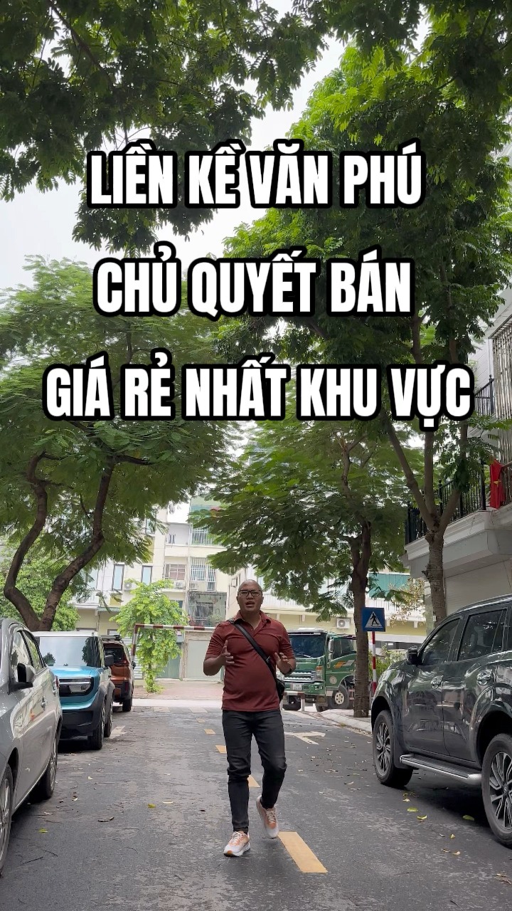 Chủ quyết bán, để giá bán luôn, em tin đây là căn Lk Văn Phú giá tốt nhất khu vực tại thời điểm hiện tại - Diện tích: 76,5m2 - Mặt tiền: 4,5m - Xây 4 